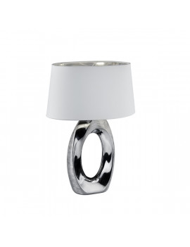TRIO R50521089 Taba 60W E27 ezüst asztali lámpatest