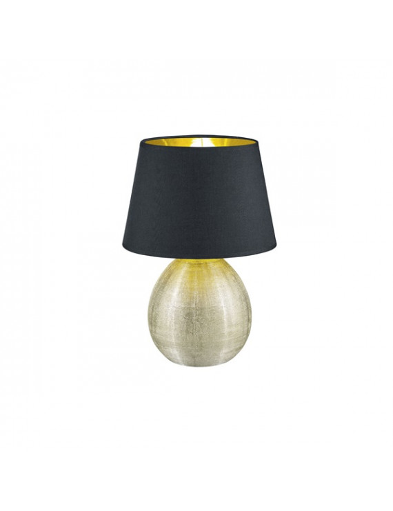 TRIO R50631079 Luxor 24 cm átmérő, fekete asztali lámpa