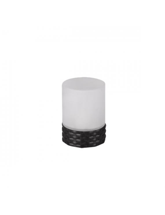 TRIO R55166132 Parral fekete napelemes kültéri asztali LED lámpa