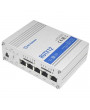Teltonika RUTX12DUAL 4xGbE LAN 2xminiSIM 4G/LTE CAT6 Bluetooth Dual Band Vezeték nélküli Gigabit ipari router