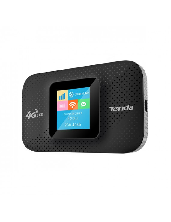 Tenda 4G185 4G/LTE LCD kijelzős hordozható mobil router