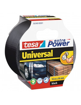 Tesa Extra Power 50mmx10m fekete szövetszalag