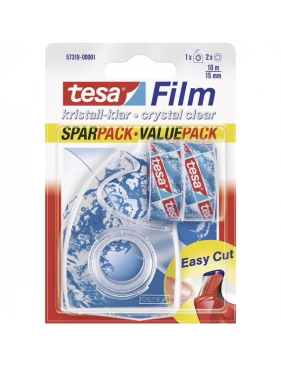 Tesa TesaFilm Crystal Clear 2 ragasztószalag-adagoló