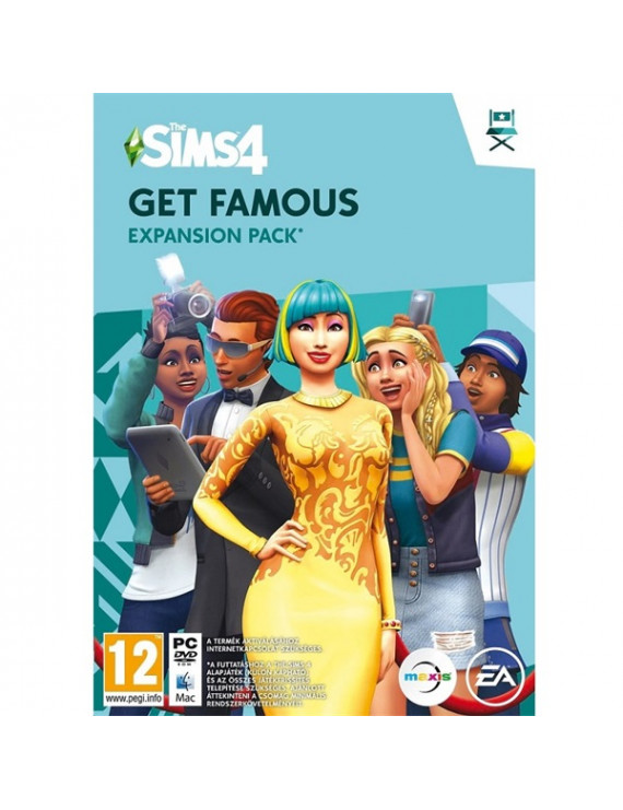 The SIMS 4 Get Famous PC játékszoftver