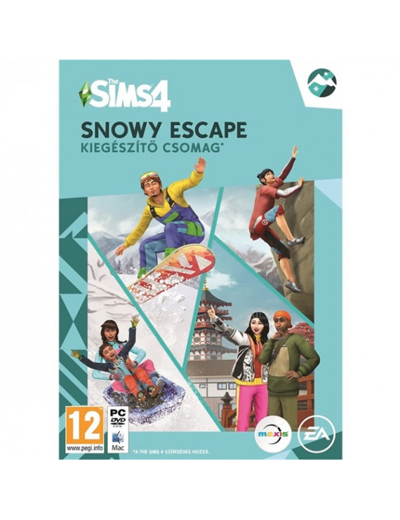 The SIMS 4 Snowy Escape PC játékszoftver
