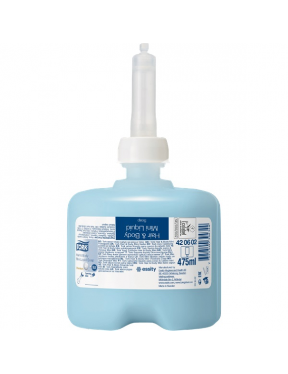 Tork kék 475 ml /Mevon 66/folyékony szappan, sampon és tusfürdő egyben
