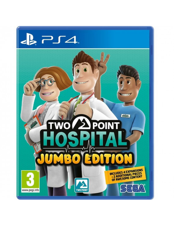 Two Point Hospital Jumbo Edition PS4 játékszoftver