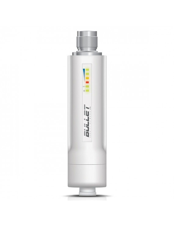 Ubiquiti Bullet M2, 2.4GHz High Power Outdoor Radio, N-type, 28dBm