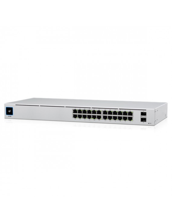 Ubiquiti UniFi USW-24-POE Gen2 24port GbE LAN 16x PoE+ 2xGbE SFP port L2 menedzselhető switch