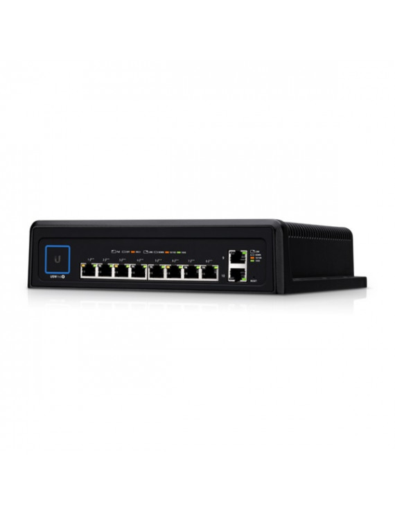 Ubiquiti UniFi USW-Industrial 2xGbE LAN 8xGbE PoE++ LAN (450W) ipari switch