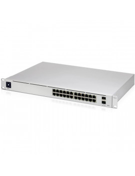 Ubiquiti UniFi USW-PRO-24 Gen2 24port GbE LAN 2xSFP+ port L2 menedzselhető switch