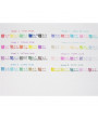 Uni Emott No.5 Candy Pop Colors 5db-os vegyes színű tűfilc készlet