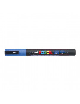 Uni POSCA PC-3ML csillámló kék marker