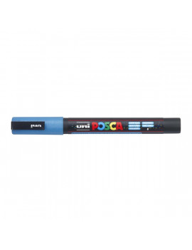 Uni POSCA PC-3ML csillámló világoskék marker