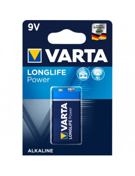 Varta 4922121411 Longlife Power 9V (6RL61) alkáli elem 1db/bliszter