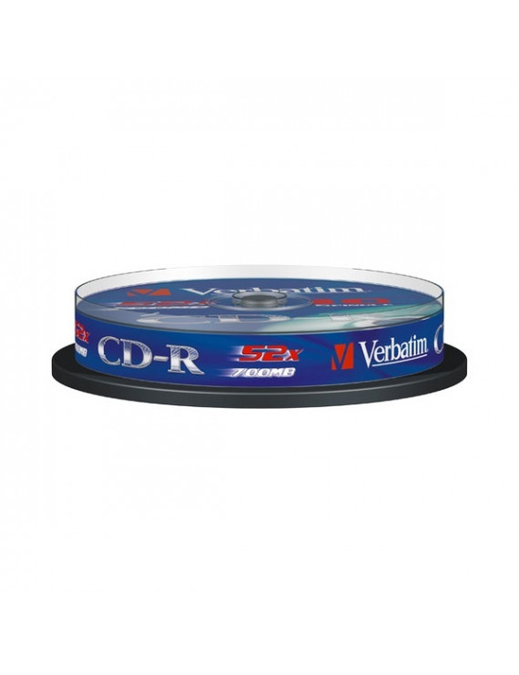 VERBATIM CDV7052B10DL CD-R DataLife cake box CD lemez 10db/csomag