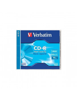 VERBATIM CDV8040 CD-R 90min normál tokos CD lemez