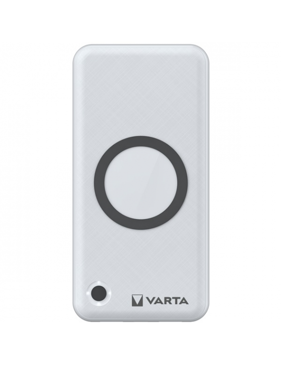 Varta 57909101111 hordozható 20000mAh powerbank+ vezeték nélküli töltő
