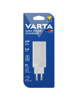 Varta 57956101401 High Speed 1xUSB/2x USB-C kimenet hálózati töltő