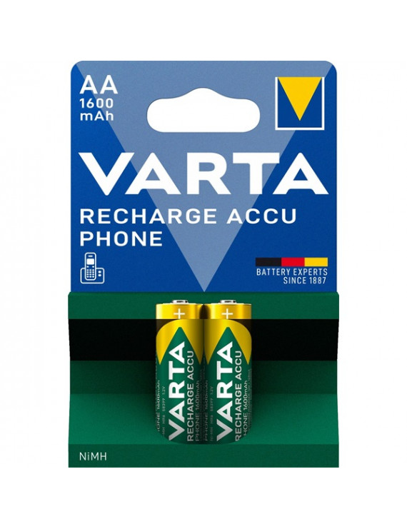 Varta 58399201402 Phone AA 1600mAh ceruza akkumulátor 2db/bliszter