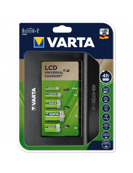 Varta 57688101401 LCD Universal Charger akku töltő