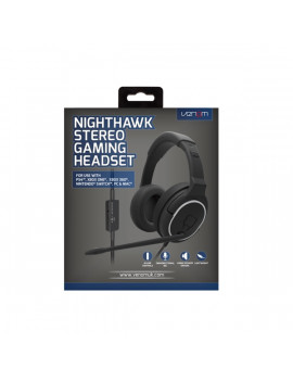 Venom VS2855 Nighthawk fekete gamer headset