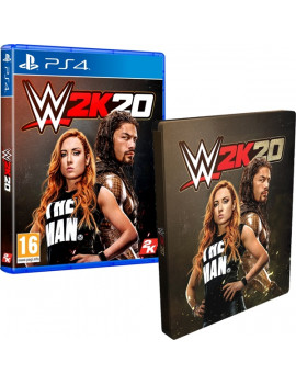 WWE 2K20 Steelbook Edition PS4 játékszoftver