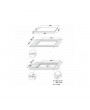 Whirlpool SMP 9010 C/NE/IXL beépíthető indukciós főzőlap