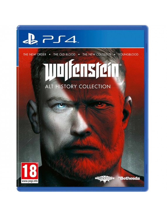 Wolfenstein Alt History Collection PS4 játékszoftver