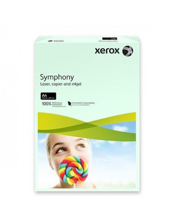 Xerox Symphony A4 160g pasztel zöld másolópapír