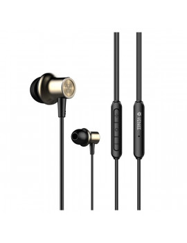 Yenkee YHP 405GD In-ear fekete-arany mikrofonos fülhallgató