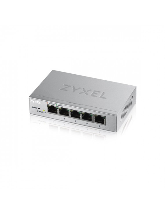 ZyXEL GS1200-5 5port GbE LAN web menedzselhető asztali switch