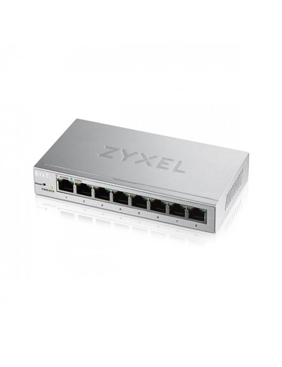 ZyXEL GS1200-8 8port GbE LAN web menedzselhető asztali switch