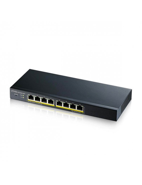 ZyXEL GS1900-8HP v3 8port GbE LAN PoE (70W) smart menedzselhető switch