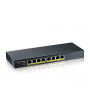 ZyXEL GS1900-8HP v3 8port GbE LAN PoE (70W) smart menedzselhető switch