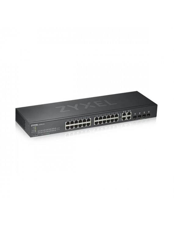ZyXEL GS1920-24v2 28port GbE LAN L2 menedzselhető switch