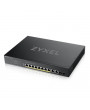 ZyXEL XGS1930-12HP 8xMulti-Gig PoE LAN(375W) 2x10GbE SFP+/RJ45 2x10GbE SFP+ smart menedzselhető Multi-Gigabit PoE Switch