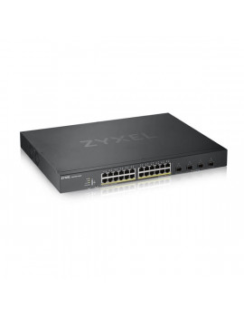 ZyXEL XGS1930-28HP 24port GbE LAN PoE (375W) 4port 10GbE SFP+ L2+ menedzselhető switch