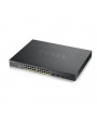 ZyXEL XGS1930-28HP 24port GbE LAN PoE (375W) 4port 10GbE SFP+ L2+ menedzselhető switch