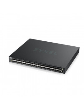 ZyXEL XGS4600-52F 48port GbE SFP 4port 10GbE SFP+ L3+ menedzselhető, stackelhető switch