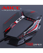 iMICE T80 fémvázas/súlyozható vezetékes optikai gamer egér