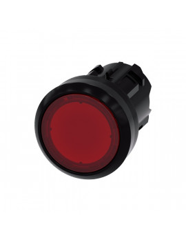 siemens 3sU1001-0AA20-0AA0 IP69k/piros/reteszelős világítós nyomógomb